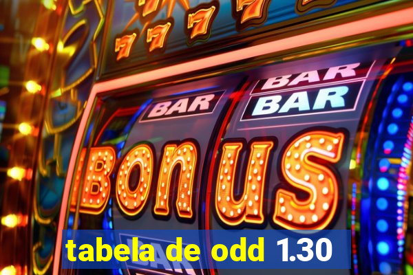 tabela de odd 1.30